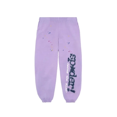 Sp5der Acai Sweatpant Purple 01