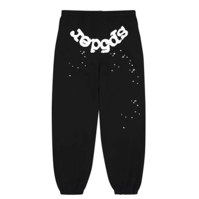 Sp5der OG Web Sweatpant Black 01