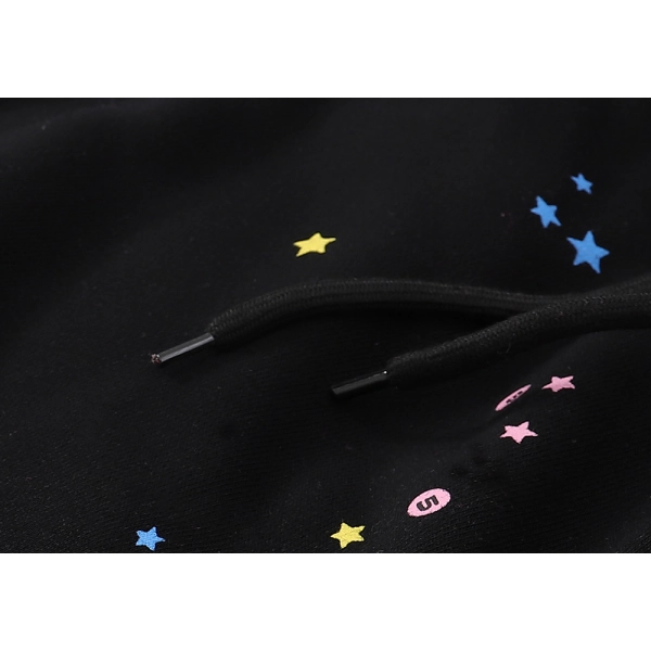 Sp5der Young Thug Black Punk Sweatpant