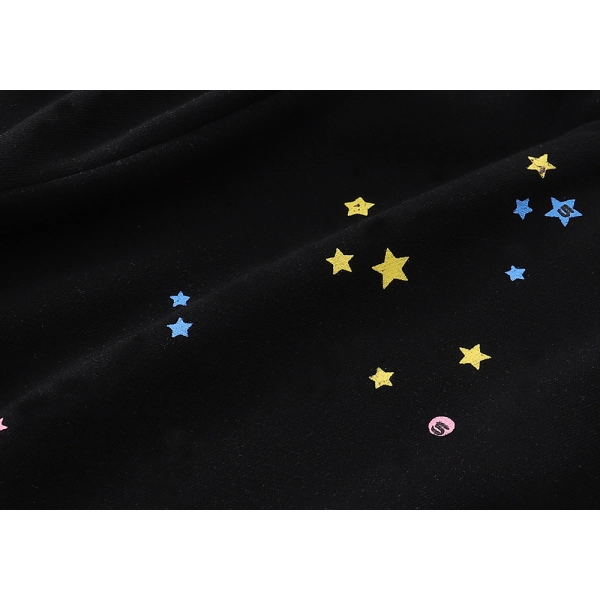 Sp5der Young Thug Black Punk Sweatpant