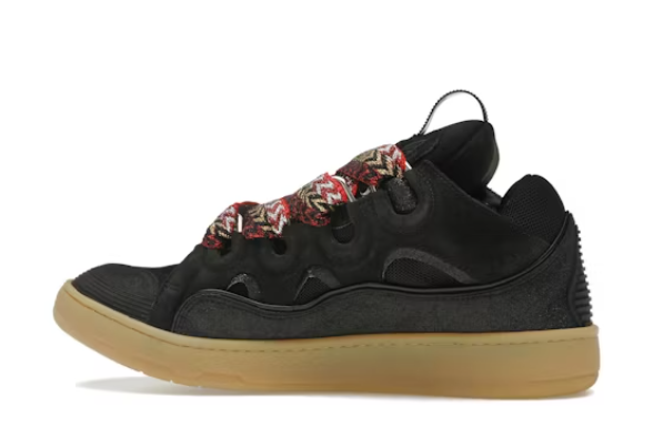 Lanvin Leather Curb Black Gum