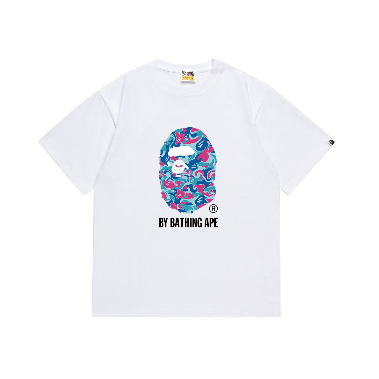 Bape T-Shirt Black/ White EG 1045