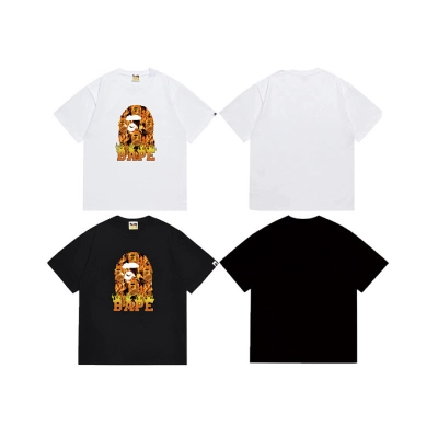 Bape T-Shirt Black/ White EG 1048 01