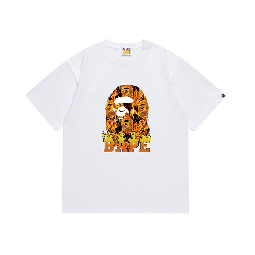 Bape T-Shirt Black/ White EG 1048