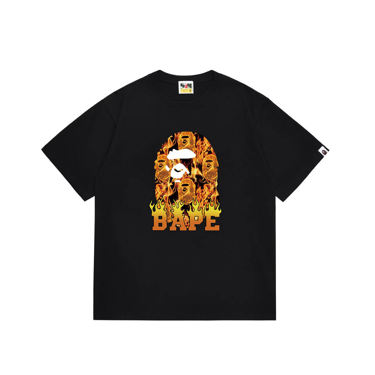Bape T-Shirt Black/ White EG 1048