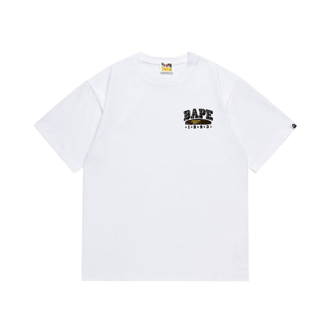 Bape T-Shirt Black/ White EG 1049