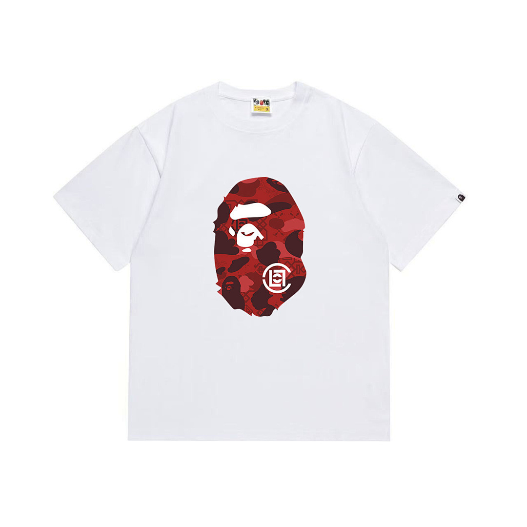 Bape T-Shirt Black/ White EG 1051