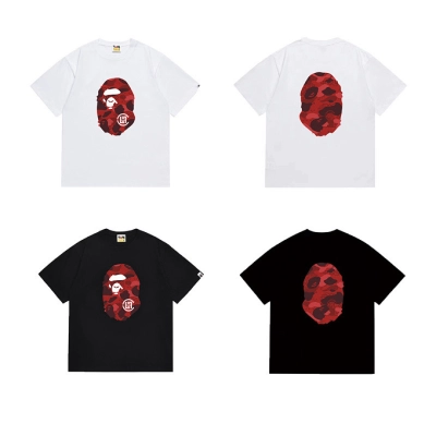 Bape T-Shirt Black/ White EG 1051 01