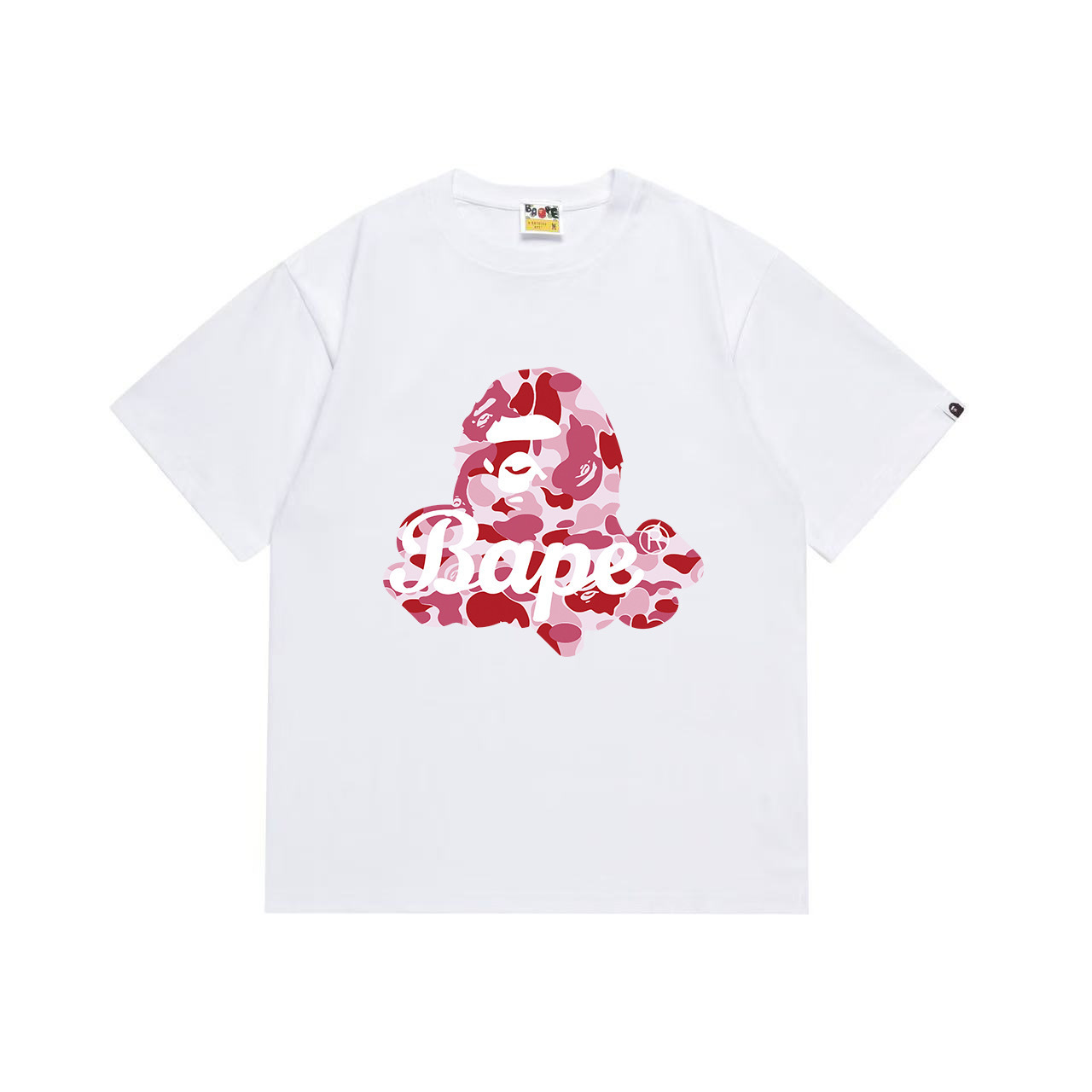 Bape T-Shirt Black/ White EG B153