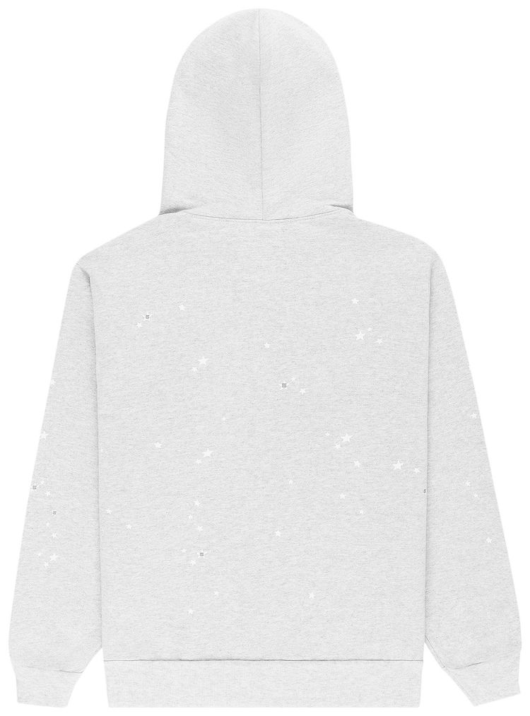 Sp5der Atlanta Full Zip Hoodie Heather Grey EG 980