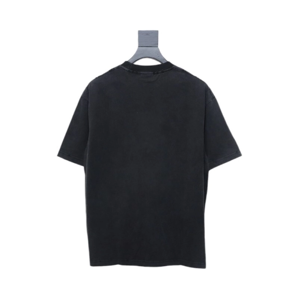 Balenciaga Mirror Logo T-Shirt Black