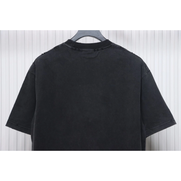 Balenciaga Mirror Logo T-Shirt Black