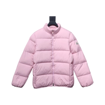 Moncler Abbadia Short Down Jacket Pink 01