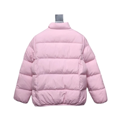 Moncler Abbadia Short Down Jacket Pink 02