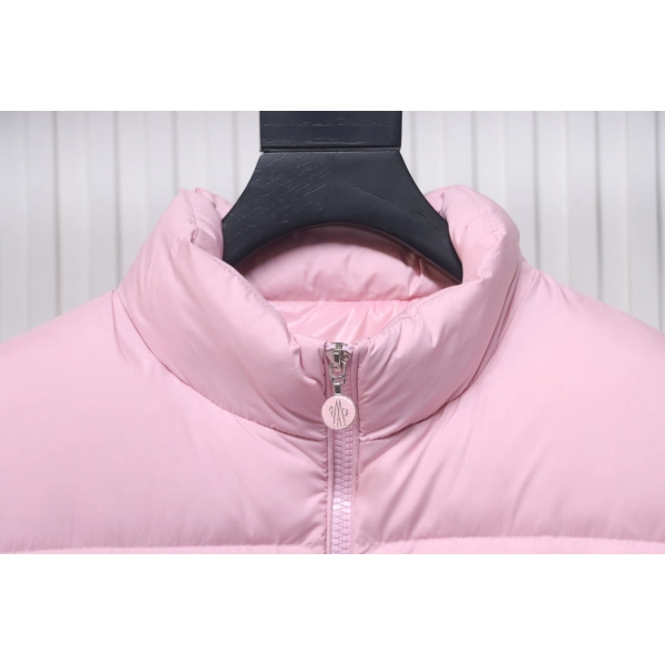 Moncler Abbadia Short Down Jacket Pink