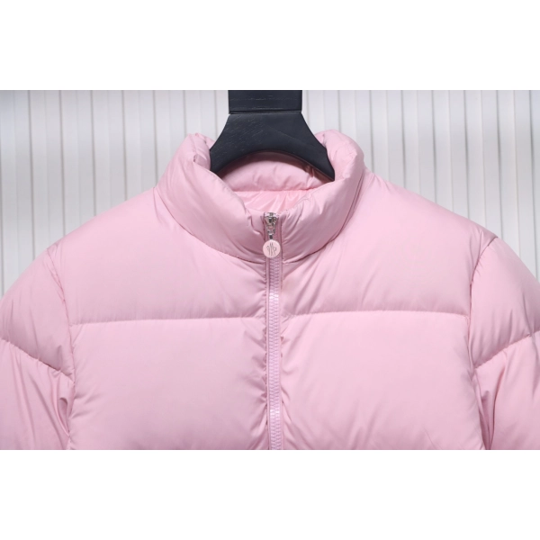 Moncler Abbadia Short Down Jacket Pink