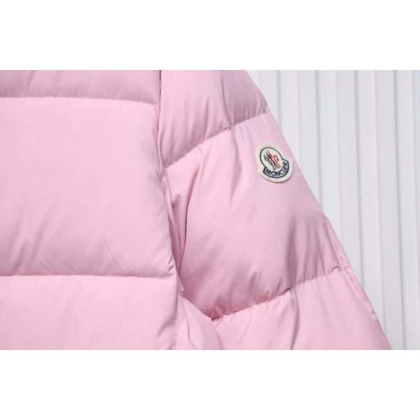 Moncler Abbadia Short Down Jacket Pink