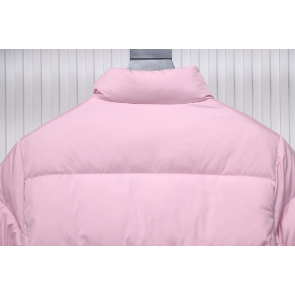 Moncler Abbadia Short Down Jacket Pink