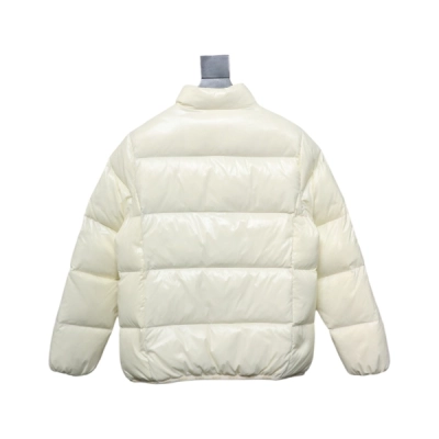 Moncler Abbadia Short Down Jacket White 02