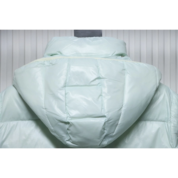 Moncler Andro Removable Hooded Short Down Jacket Sky Blue