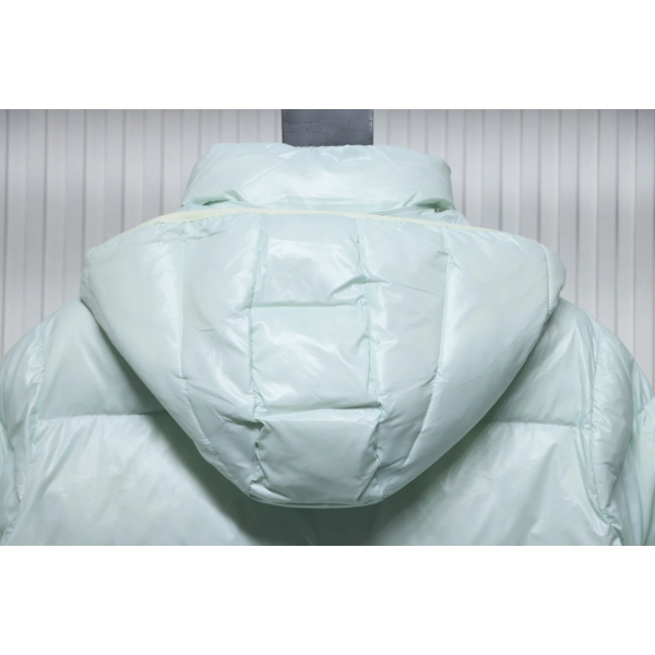 Moncler Andro Removable Hooded Short Down Jacket Sky Blue