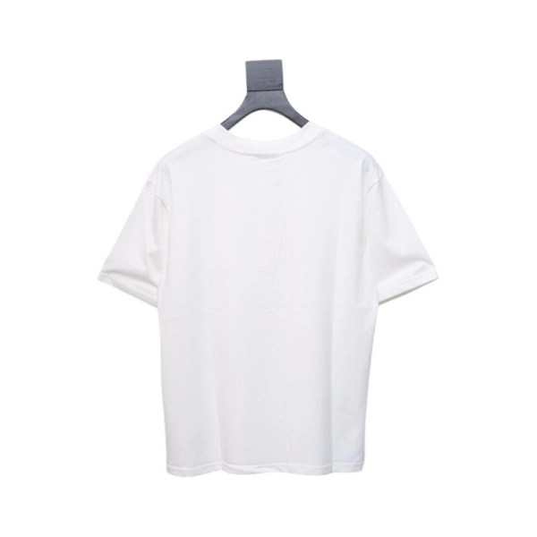 Moncler Enfant Logo Print Cotton T-shirt White