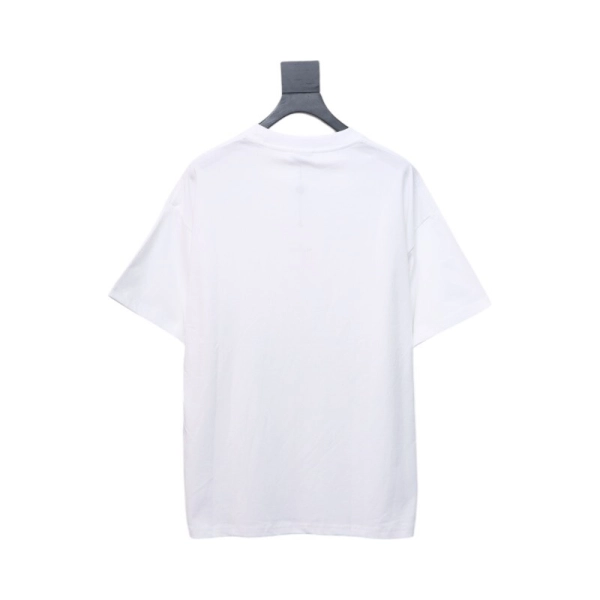 Moncler Enfant Logo Print Cotton T-shirt White