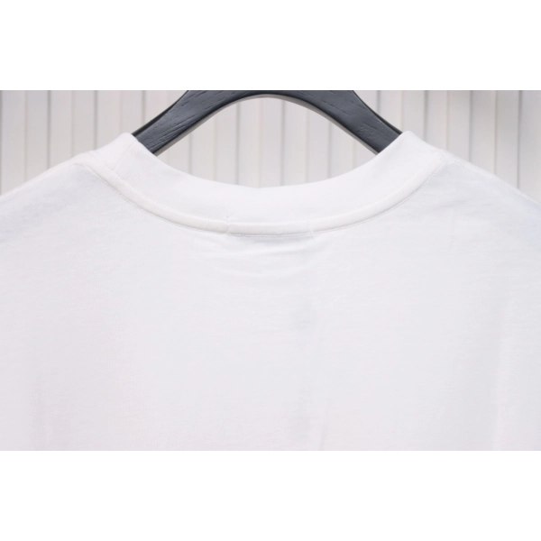 Moncler Enfant Logo Print Cotton T-shirt White
