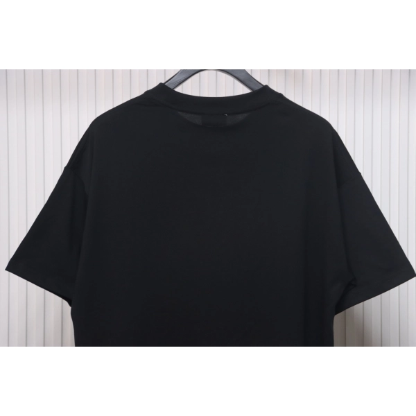 Moncler Laminated Logo T-Shirt Black