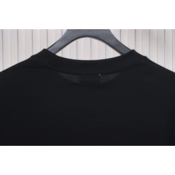 Moncler Laminated Logo T-Shirt Black