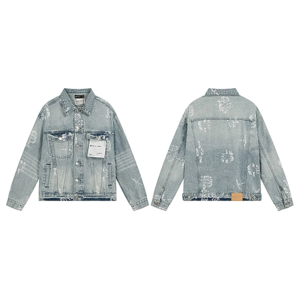 Purple Brand Casual Denim Jackets #6016