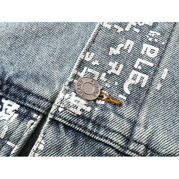 Purple Brand Casual Denim Jackets #6016