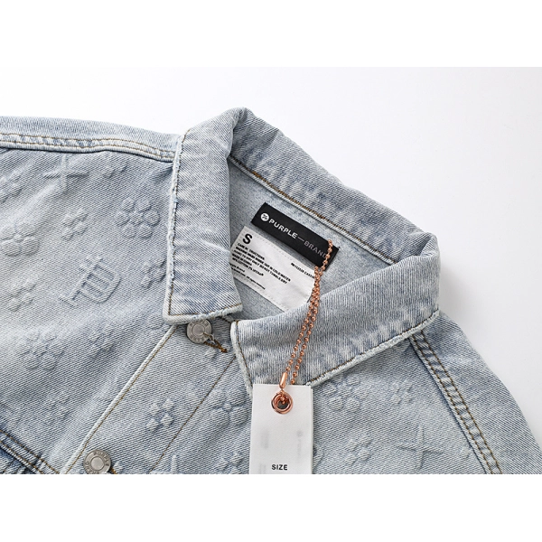 Purple Brand Casual Denim Jackets #6018