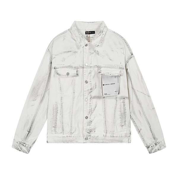 Purple Brand Casual Denim Jackets #6024