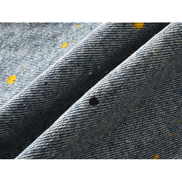 Purple Brand Personality Hotfix Rhinestone Casual Denim Jackets #6019