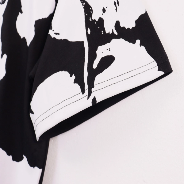 Denim Tears Big Cotton Wreath Short Summer Coordinated Set DT2672#8671 Black/Grey/Purple