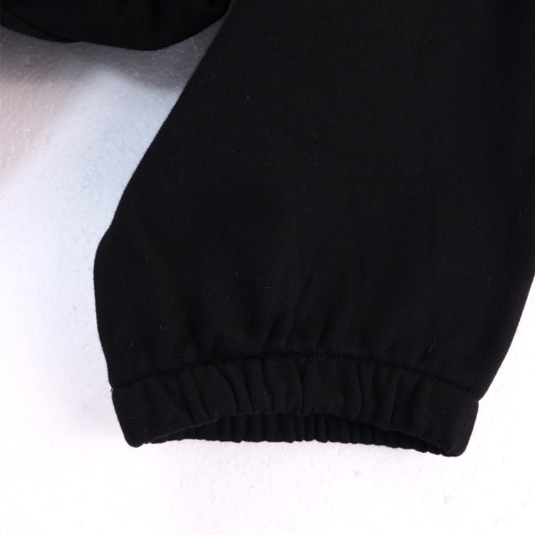 Denim Tears Cashmere Swarovski Cotton Wreath Zip Hoodie & Sweatpant Set #6030-8208 Black Silver