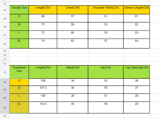 Denim Tears Big Cotton Wreath Hoodie & Sweatpant Set #5671-8215 Purple