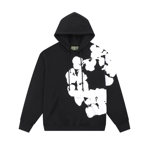 Denim Tears Big Cotton Wreath Hoodie & Sweatpant Set #5671-8215 Black