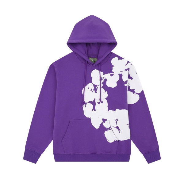 Denim Tears Big Cotton Wreath Hoodie & Sweatpant Set #5671-8215 Purple