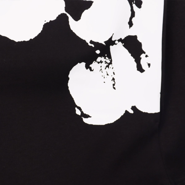 Denim Tears Big Cotton Wreath T-Shirt #2672 Black/Grey/Purple