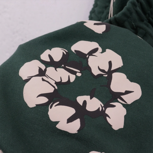 Denim Tears Cactus Tears Wreath Short Summer Coordinated Set DT2666#8658 Black/Blue/Red/Grey/Green/Pink