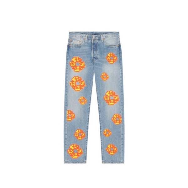 Denim Tears x Offset 501 Jeans Light Wash