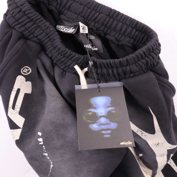 Hellstar Hstar Hoodie & Sweatpants Set #8201-5669 Black