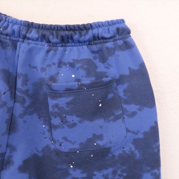 Hellstar Sports Tie-Dye Skull Hoodie & Sweatpants Set #8197 Blue