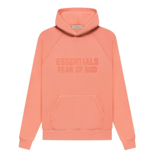Fear of God Essentials Hoodie 'Coral'