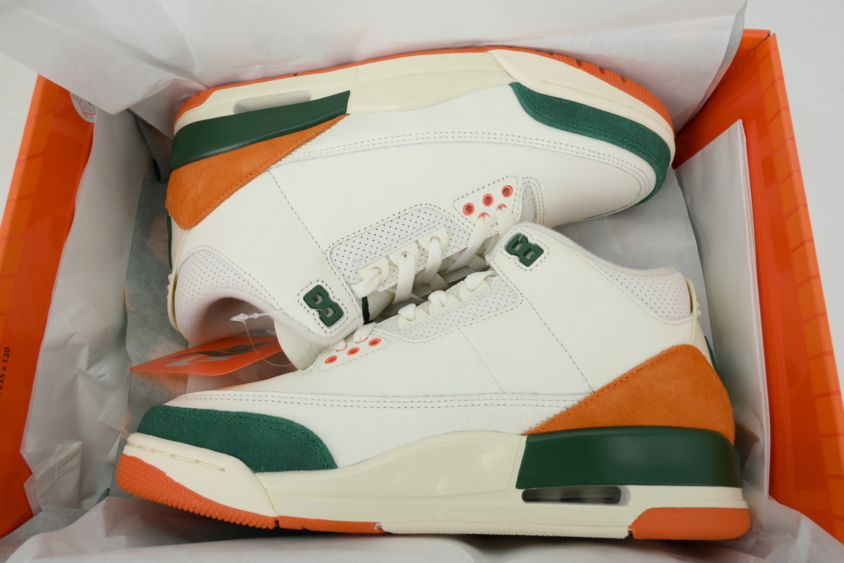 PK God Batch SoleFly x Jordan 3 'Miami / Fruits of Our Labor' IF4491-100