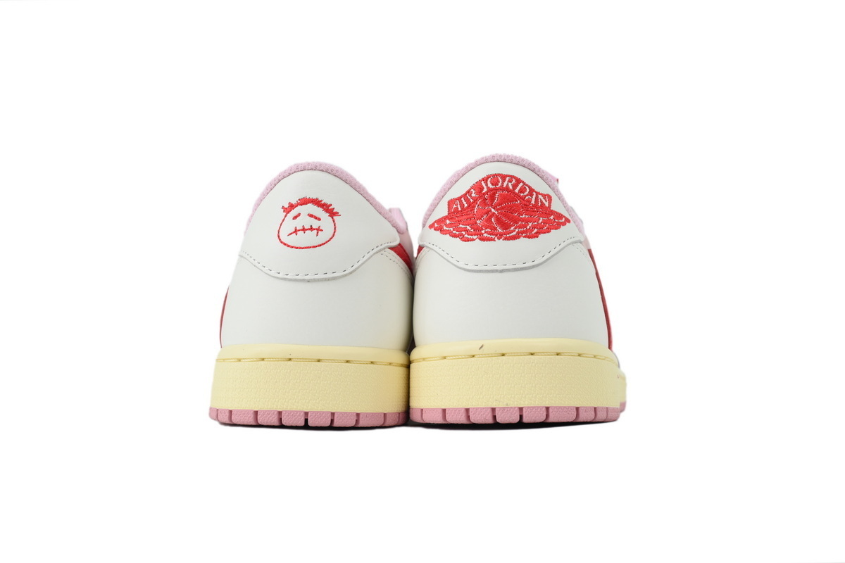 LJR Batch Travis Scott x Air Jordan 1 Low Red Tick IQ7604-101