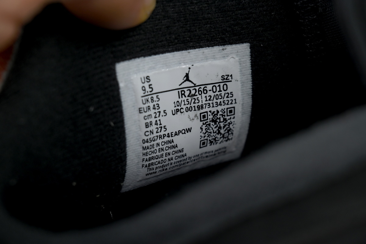 PK God Batch Air Jordan 6 Replica Darth Vader IR2266-010