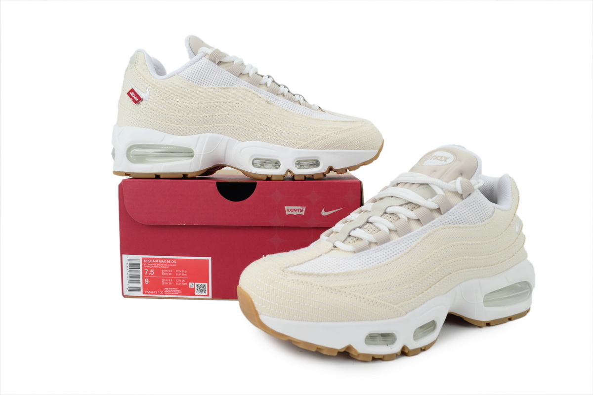 PK God Batch Undefeated x Nike Air Max 95 Large Bubble Off-White HM4743-100